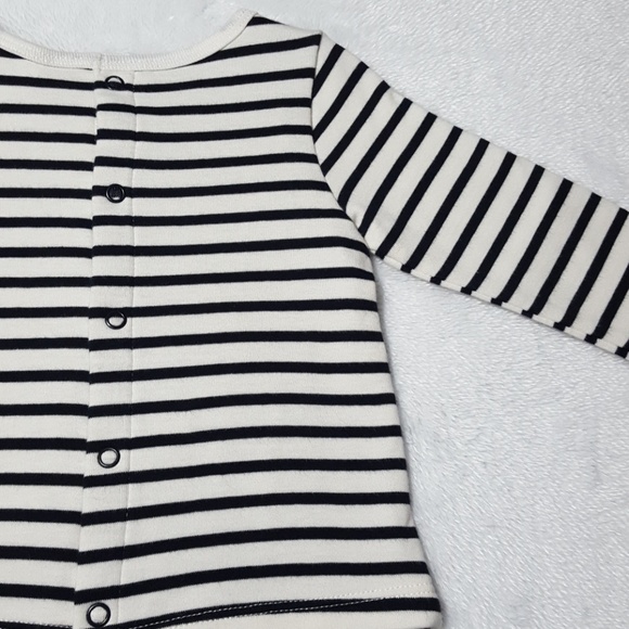 Carter's infant boys' double knit striped romper - Picture 5 of 7